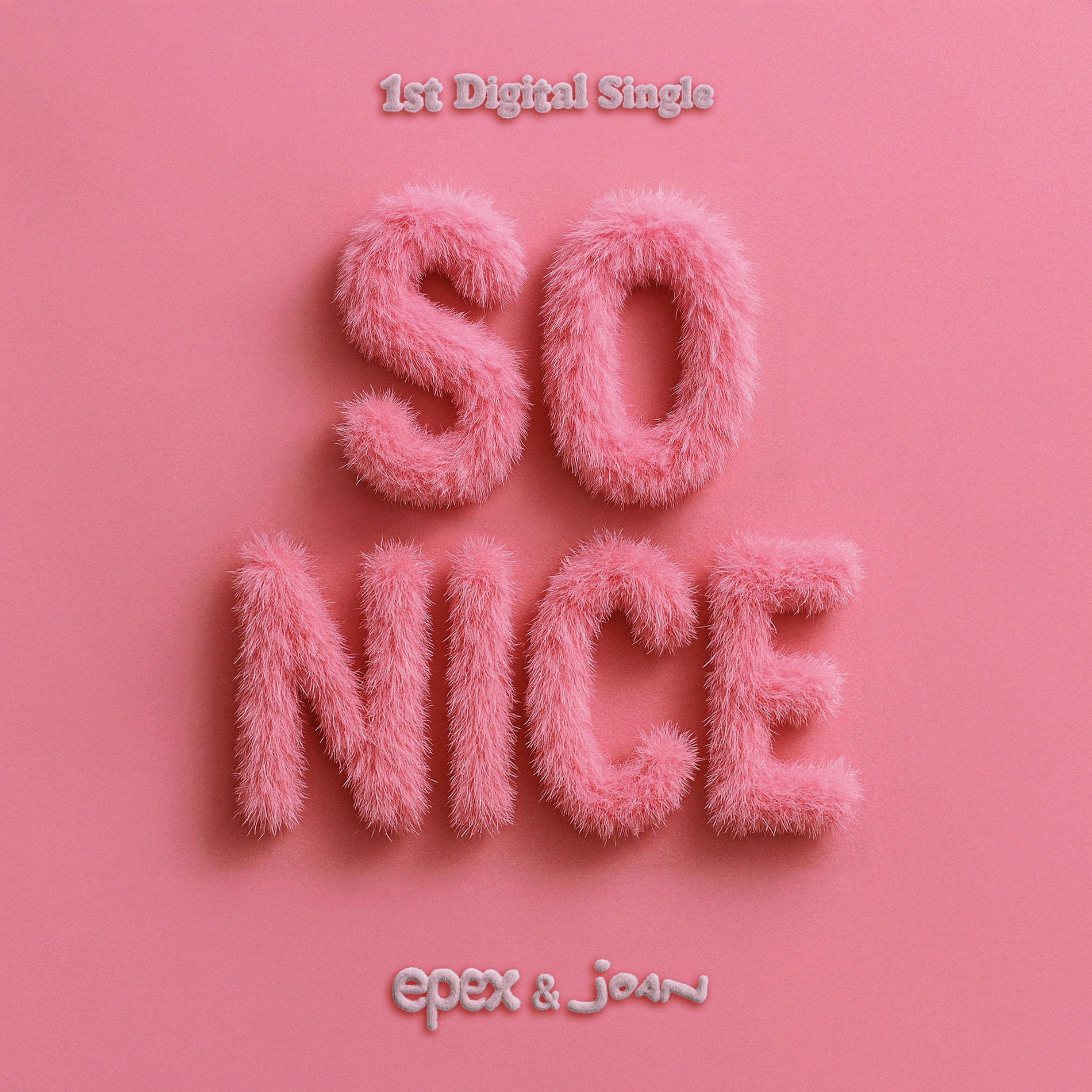 Album cover of EPEX & joan 1st Digital Single ‘so nice’