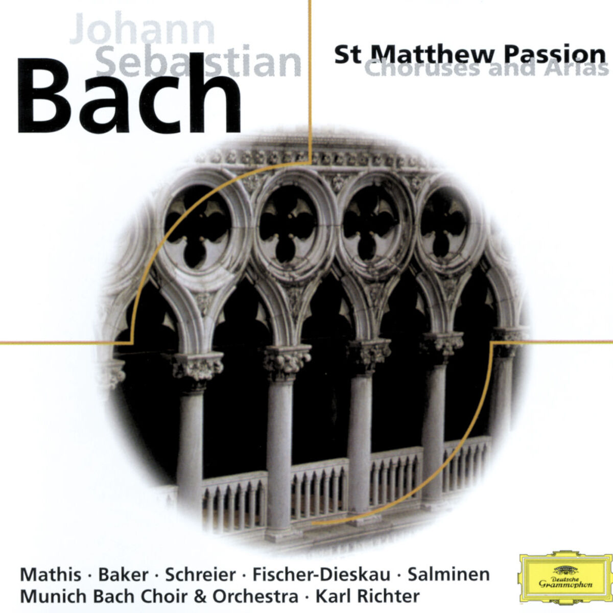 Album cover of J.S. Bach: St. Matthew Passion, Choruses and Arias