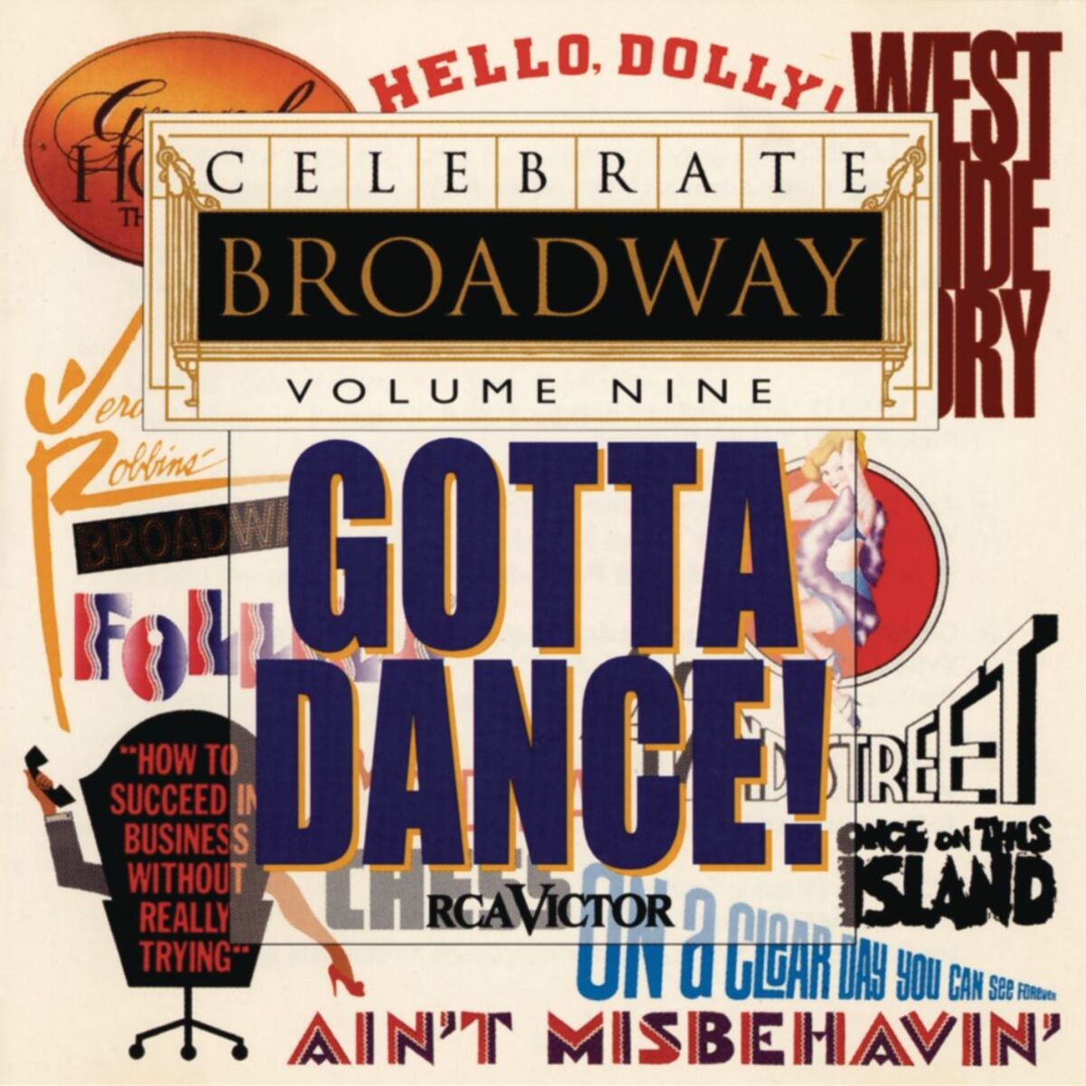 Album cover of Celebrate Broadway Vol. 9: Gotta Dance