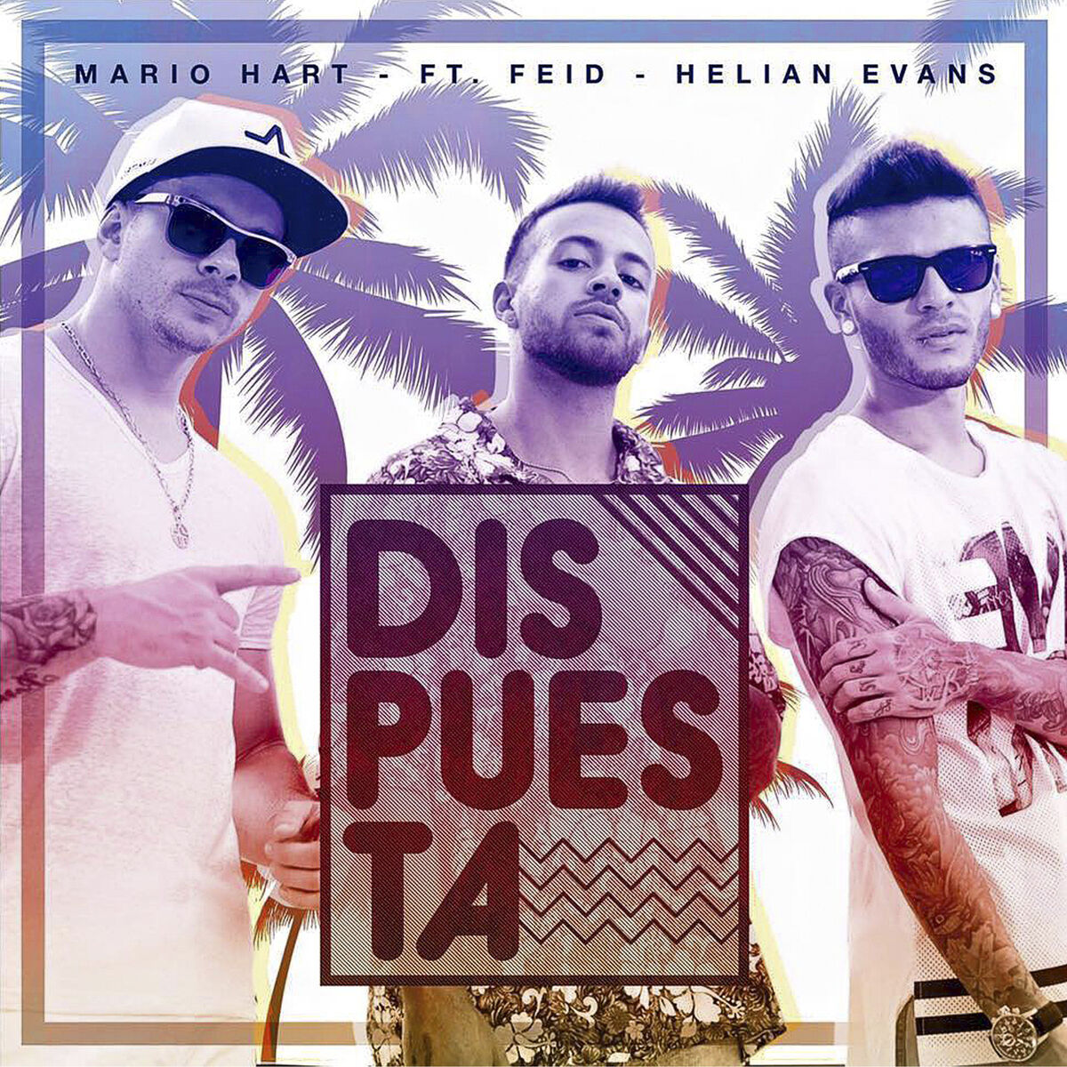 Album cover of Dispuesta (feat. Feid & Helian Evans)