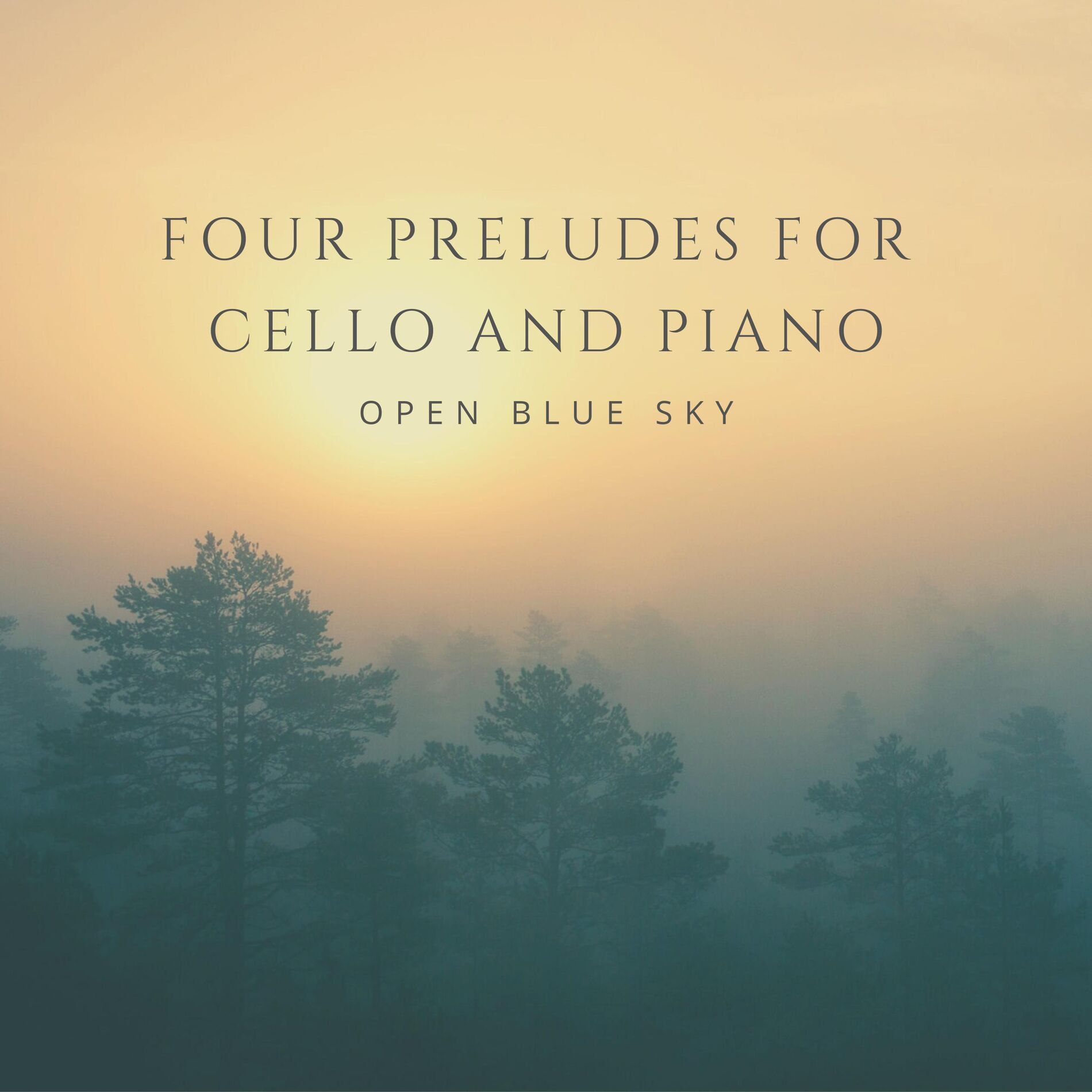 Album cover of Four Preludes for Cello and Piano
