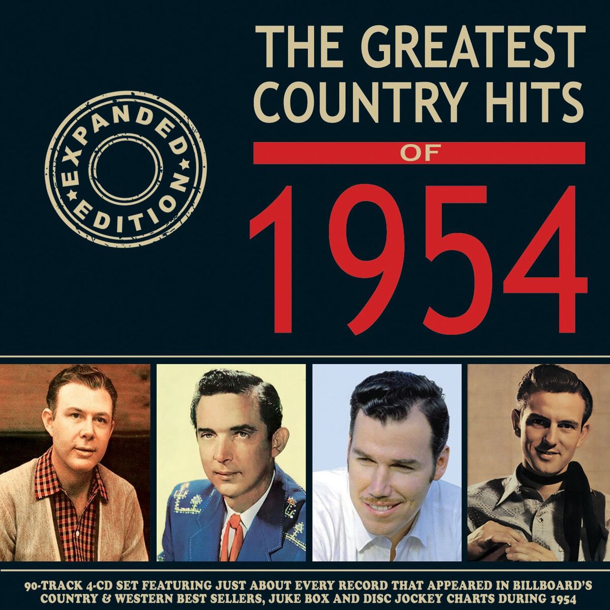 Album cover of The Greatest Country Hits Of 1954