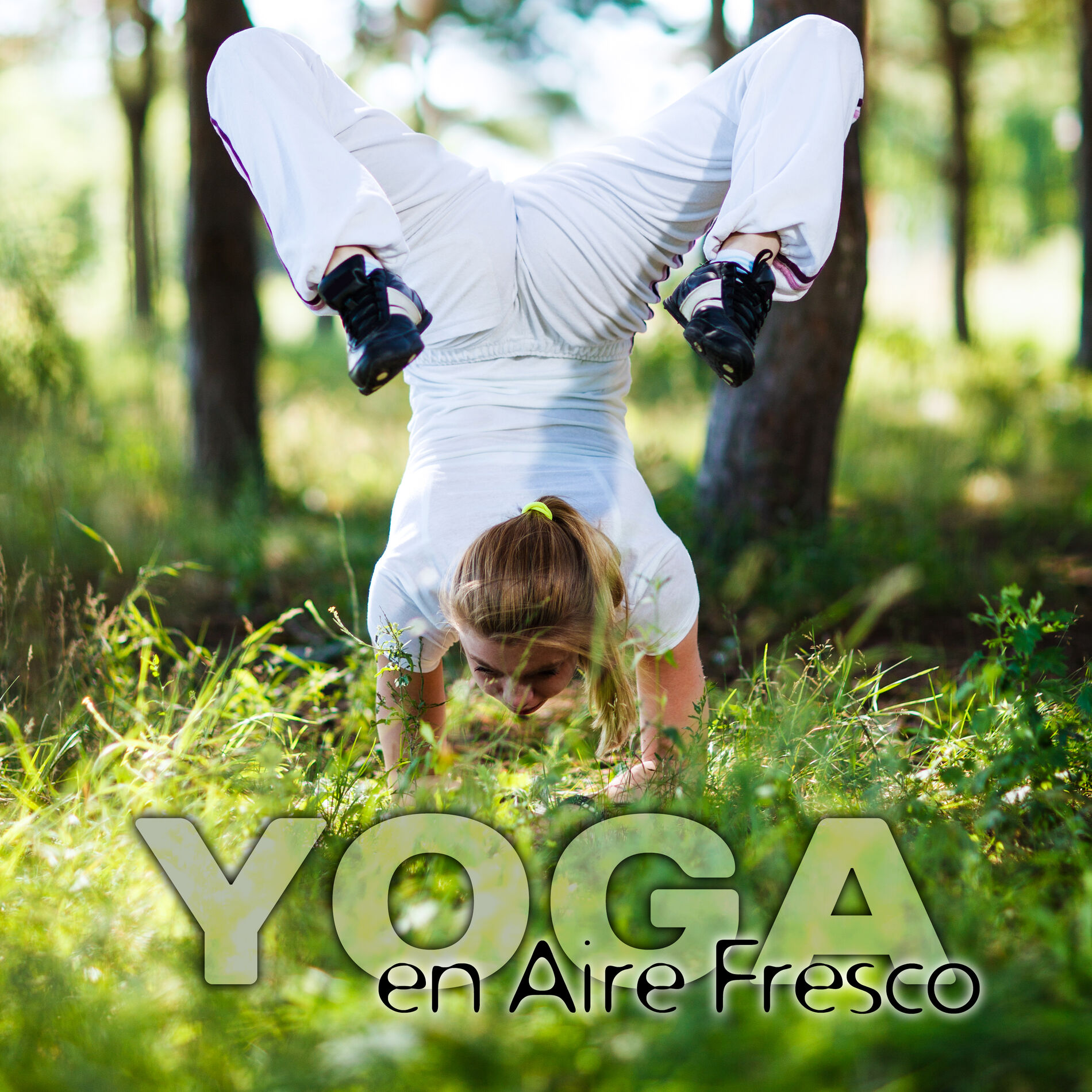 Album cover of Yoga en Aire Fresco - La Mejor Música para la Meditación y la Relajación del Yoga, Ejercicios de Respiración, Técnicas de la Relaj