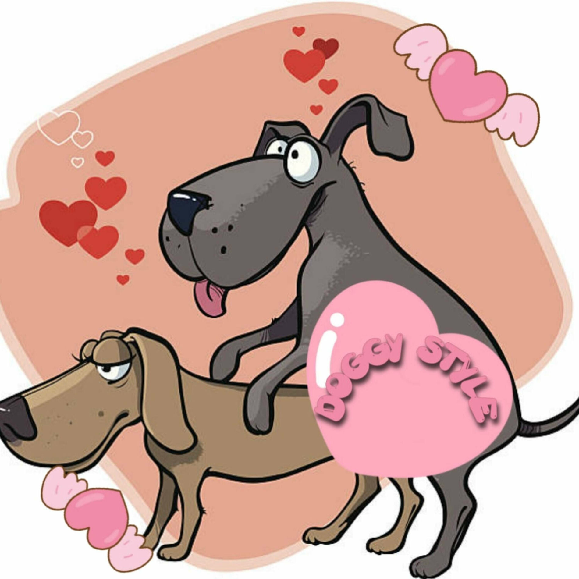 Doggy doggy アクリル画 Doggy doggy アクリル画