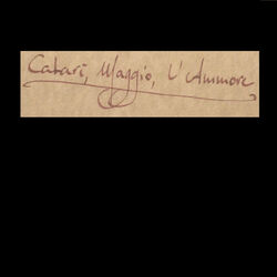 Cover of Catarì, Maggio, l'Ammore