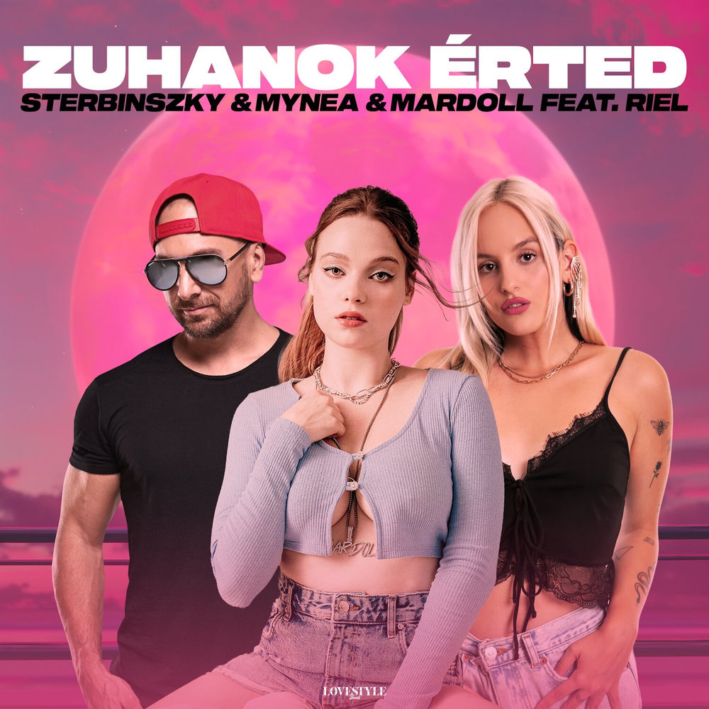 Sterbinszky & Mynea & Mardoll & Riel – Zuhanok érted borító