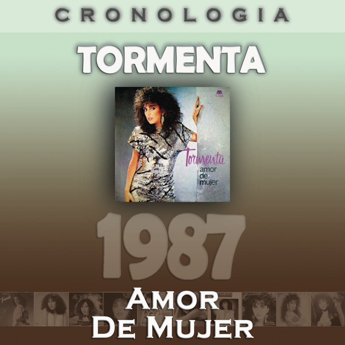 Album cover of Tormenta Cronología - Amor de Mujer (1987)