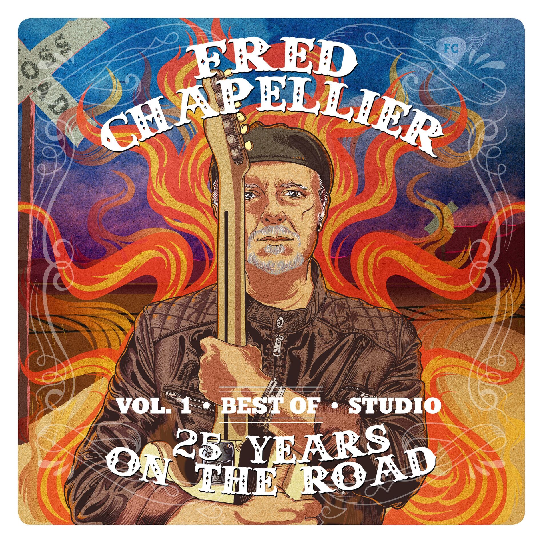 Album cover of 25 YEARS ON THE ROAD VOLUME 1 STUDIO