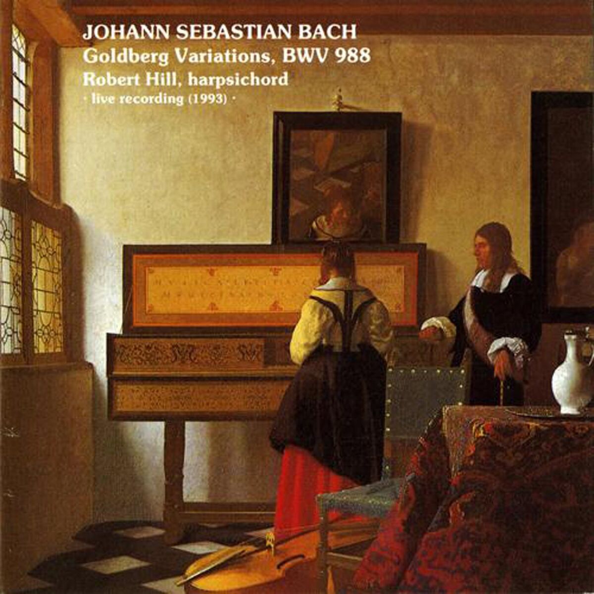 Album cover of Improvisation on the bass of J.S. Bach's Goldberg Variations, BWV 988