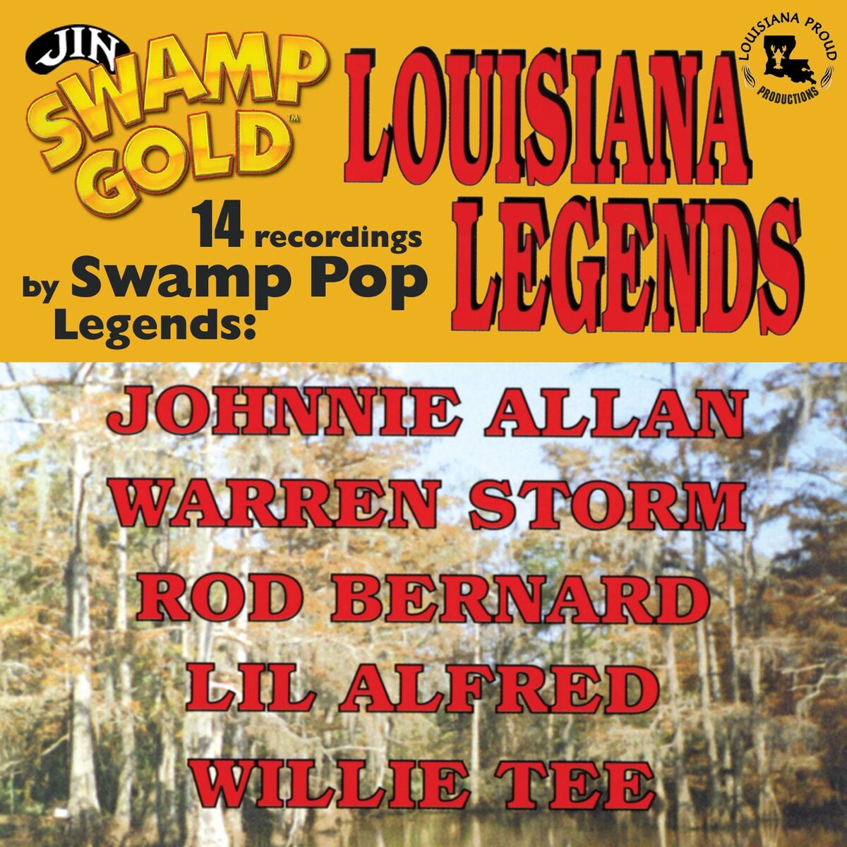 Album cover of Swamp Gold: Louisiana Legends