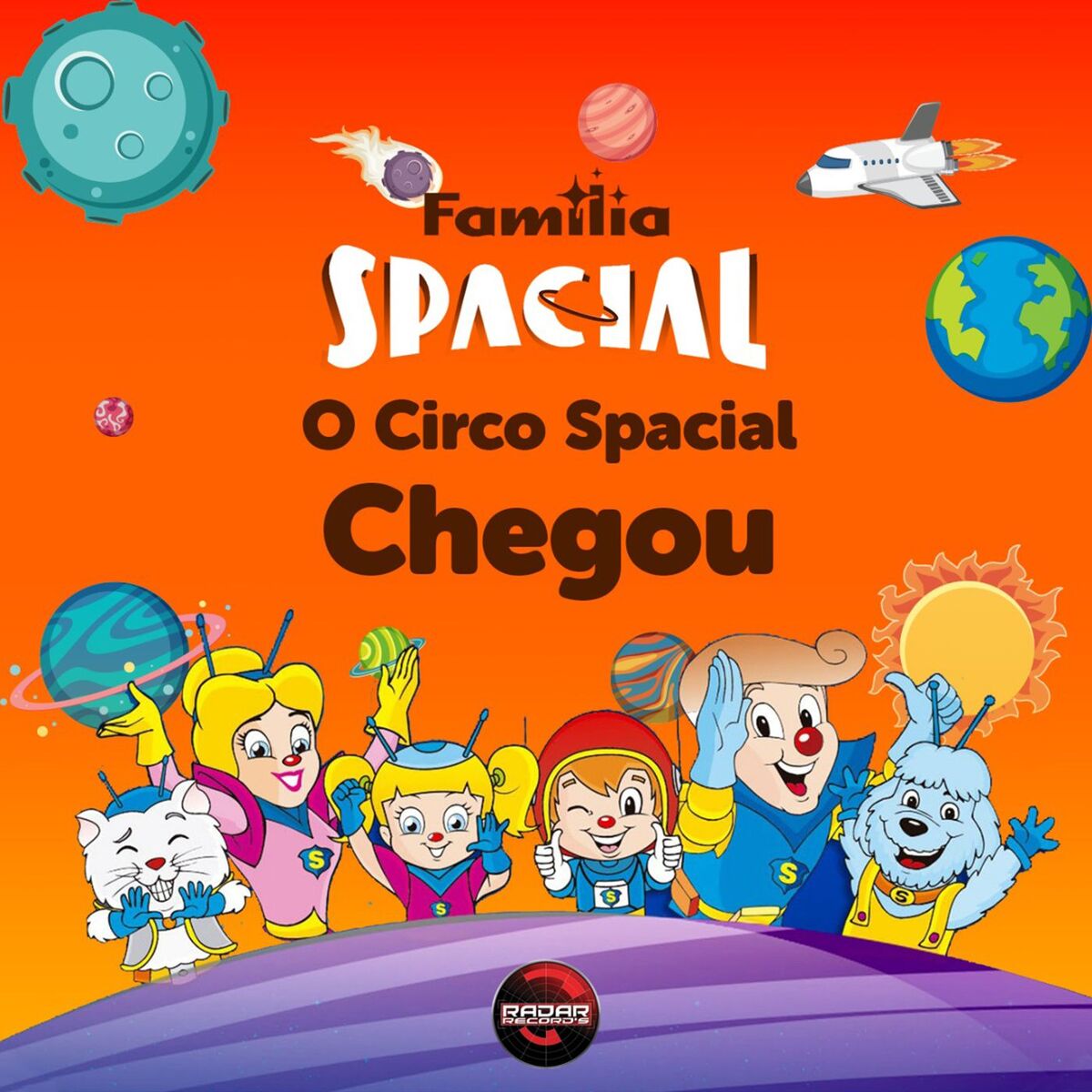 Album cover of O Circo Spacial Chegou