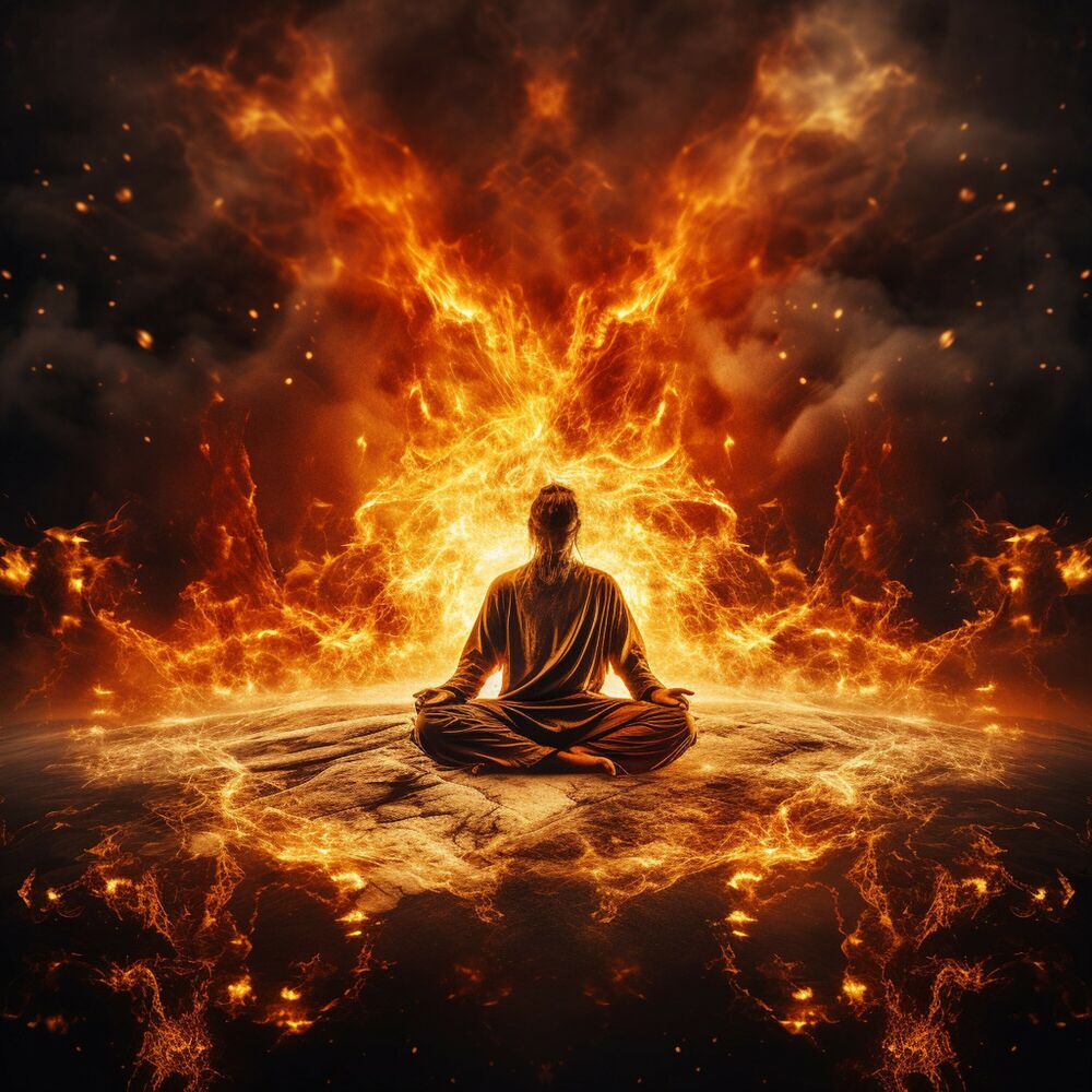 Picture of Fire Rhythm: Meditation Symphony Echoes
