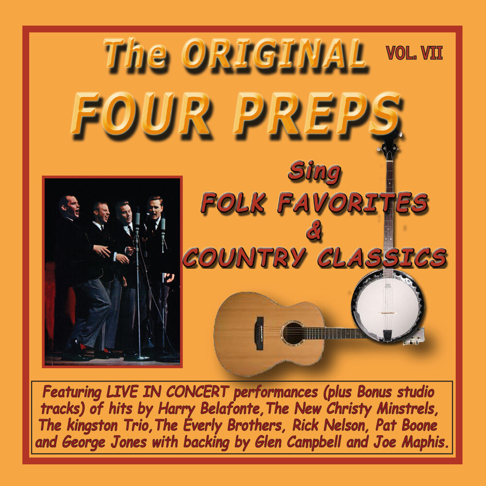 Picture of The Original Four Preps Sing Folk Favorites & Country Classics
