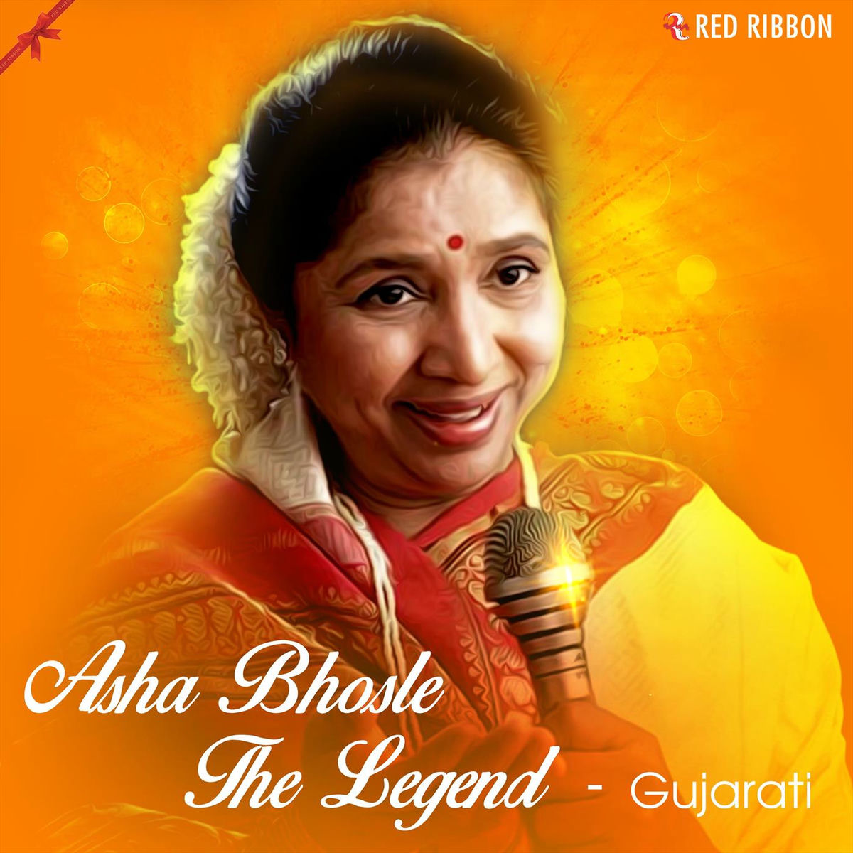 Album cover of Asha Bhosle- The Legend- Gujarati
