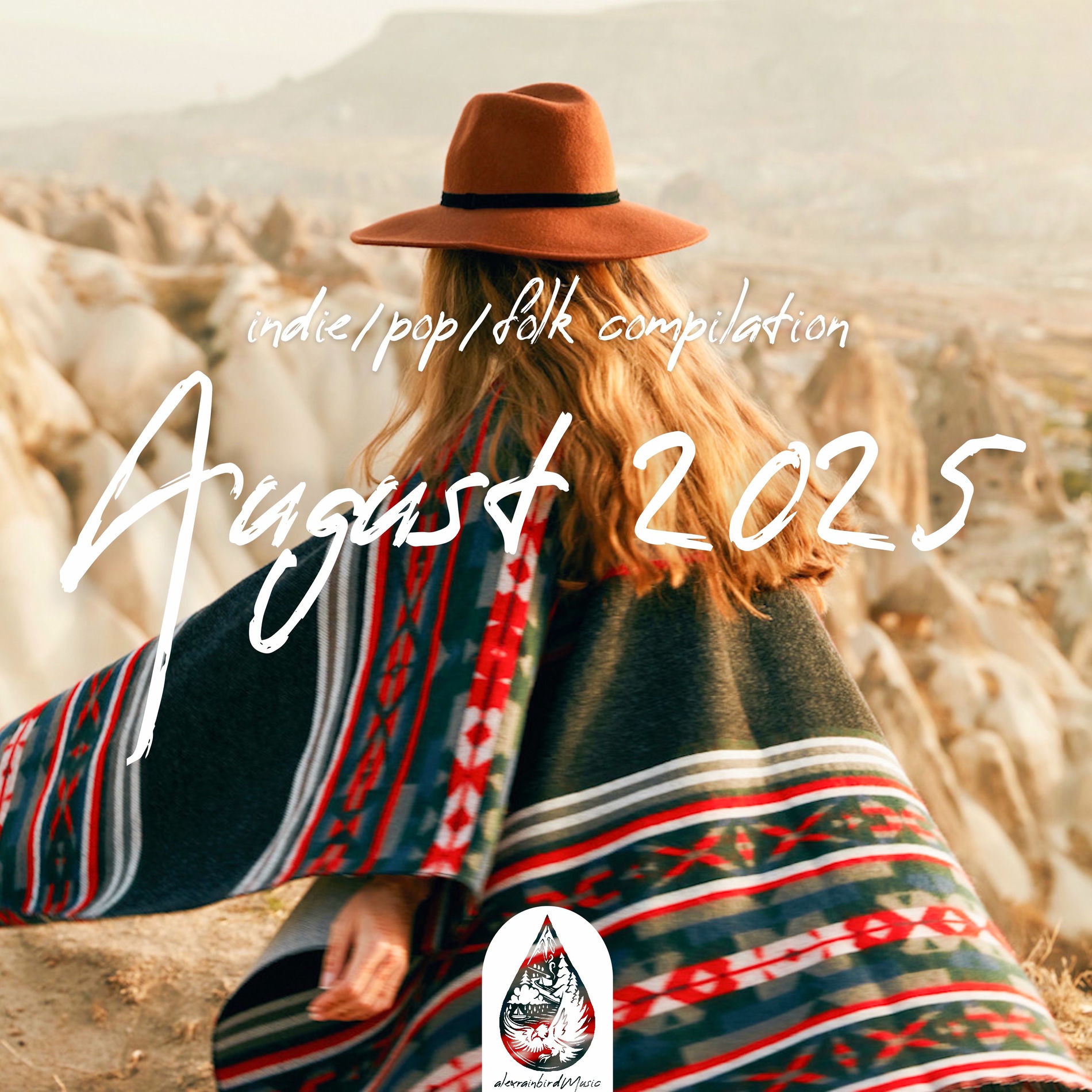 Album cover of Indie / Pop / Folk Compilation - August 2025 (Alexrainbirdmusic)