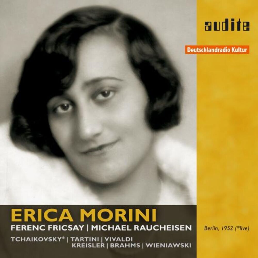 Picture of Erica Morini plays Tchaikovsky, Tartini, Vivaldi, Kreisler, Brahms and Wieniawski