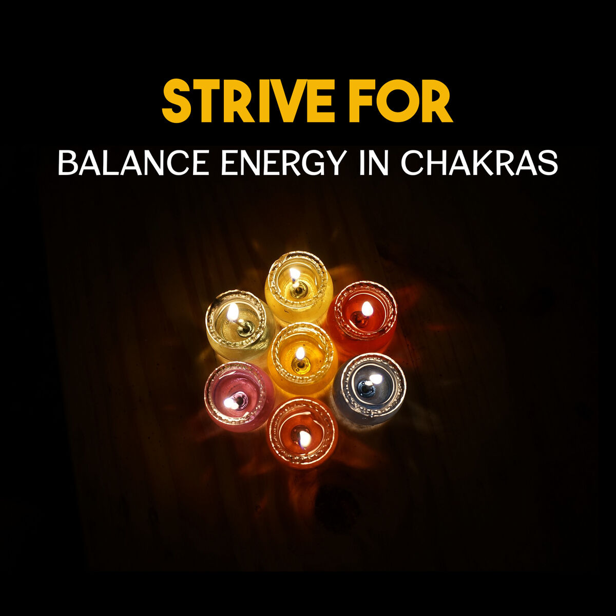 Album cover of Strive for Balance Energy in Chakras – Open Your Channels, Improve Your Sacred Practice, Inner Peace, Power of Mindfulness