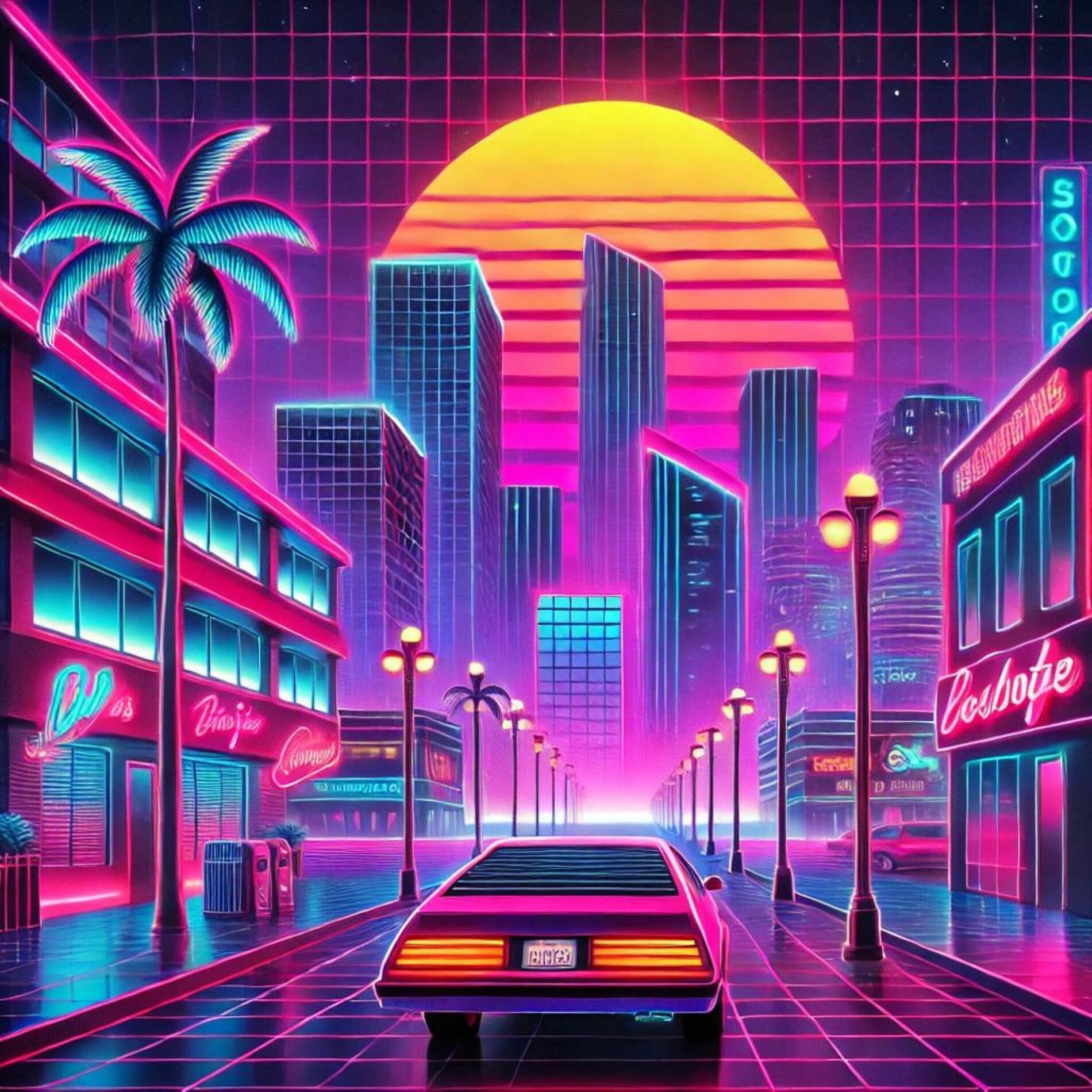 80 Delay - Neon Paradise: 80's Synthwave Revival | Deezer