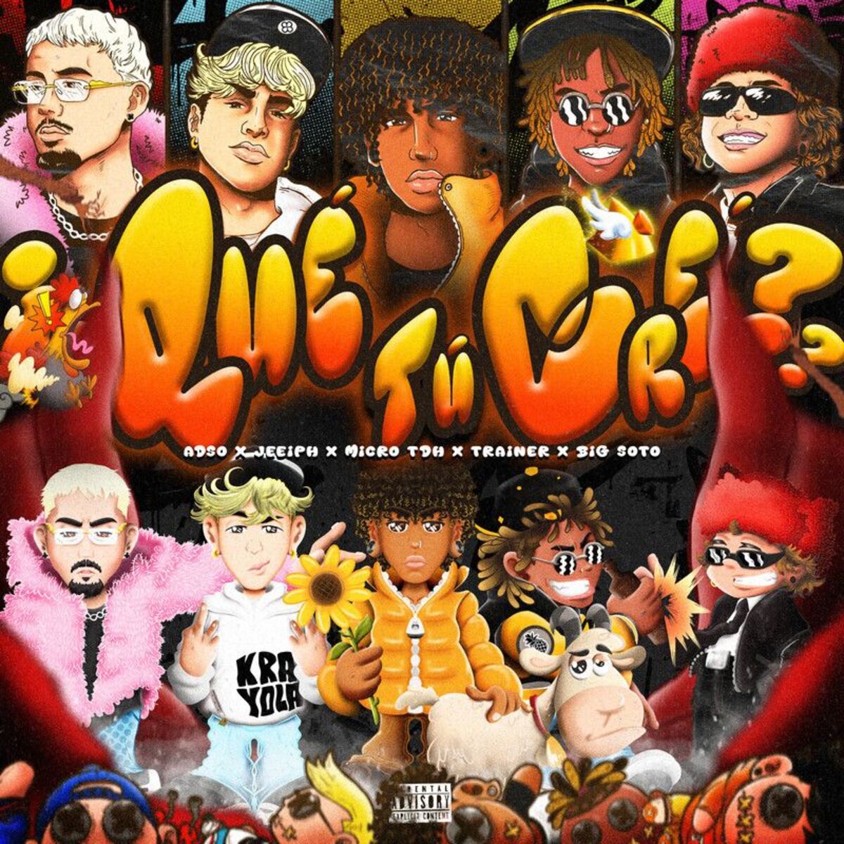 Album cover of QUÉ TÚ CRÉ?