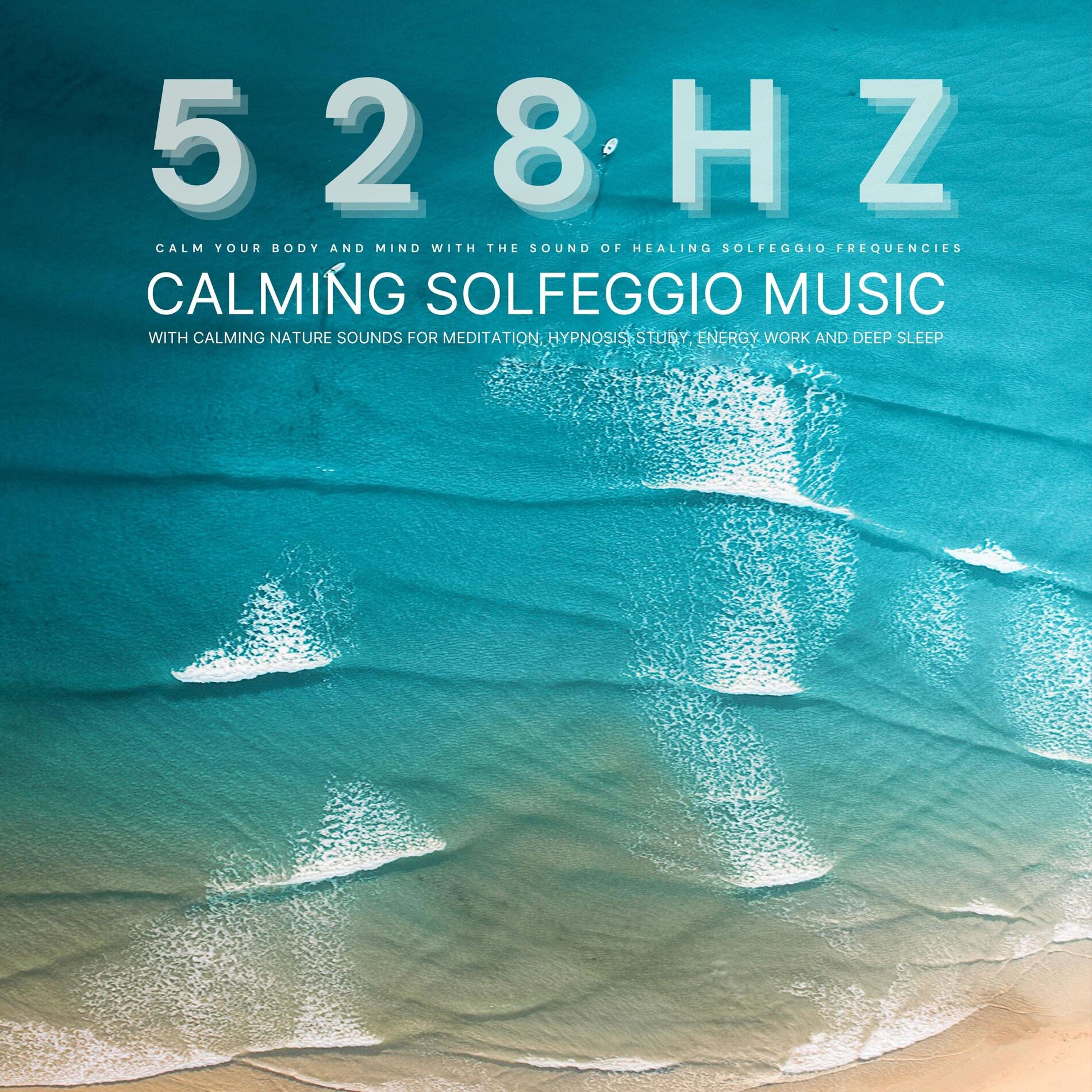 Album cover of INTRO & Healing Music with Calming Nature Sounds for Meditation, Hypnosis, Study, Energy Work, and Deep Sleep & Calming Solfeggio 