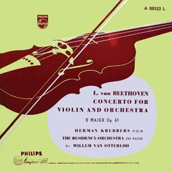 Cover of Beethoven: Violin Concerto; Sanctus (Missa solemnis) (Herman Krebbers Edition, Vol. 4)