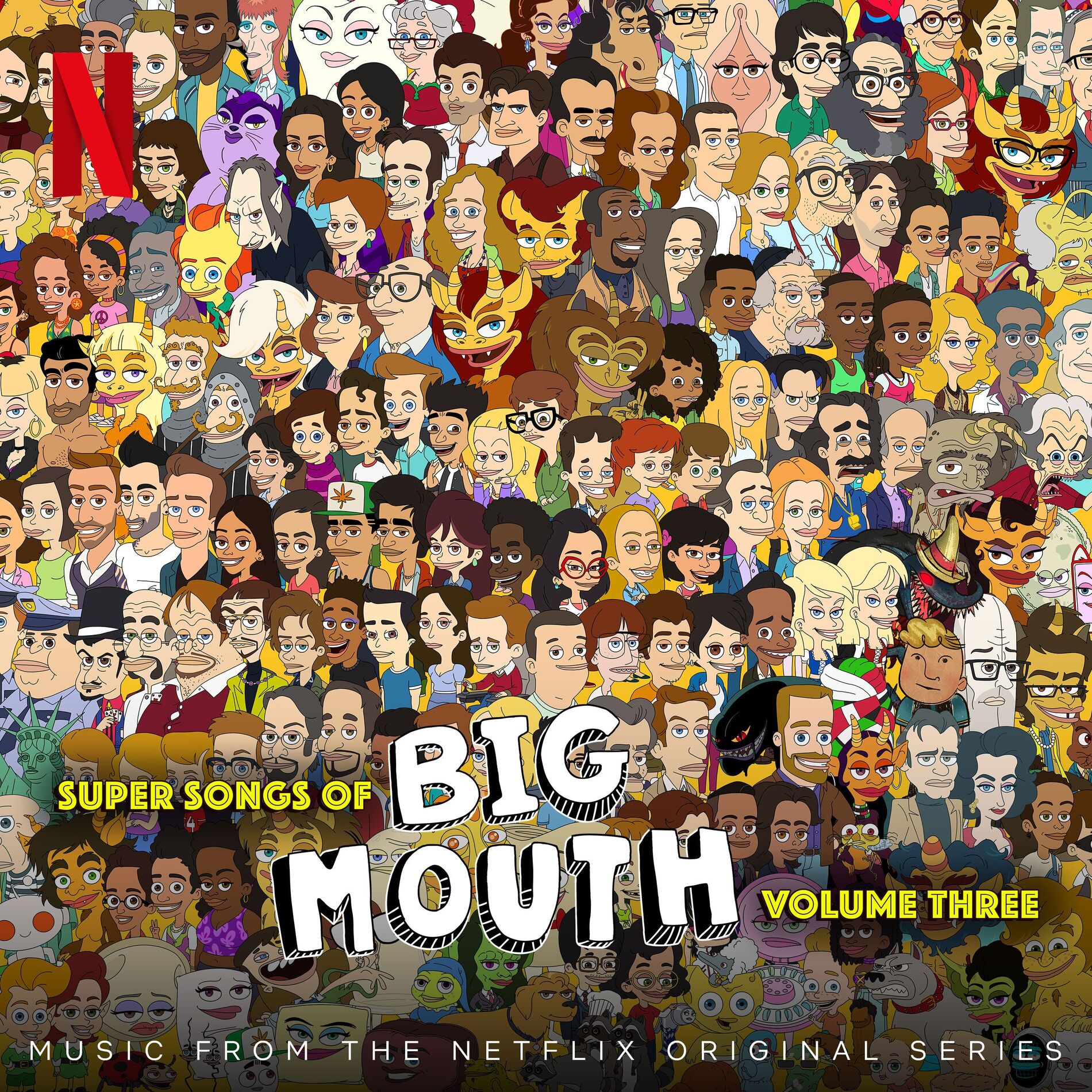 Album cover of Super Songs of Big Mouth Vol. 3 (Music from the Netflix Original Series)