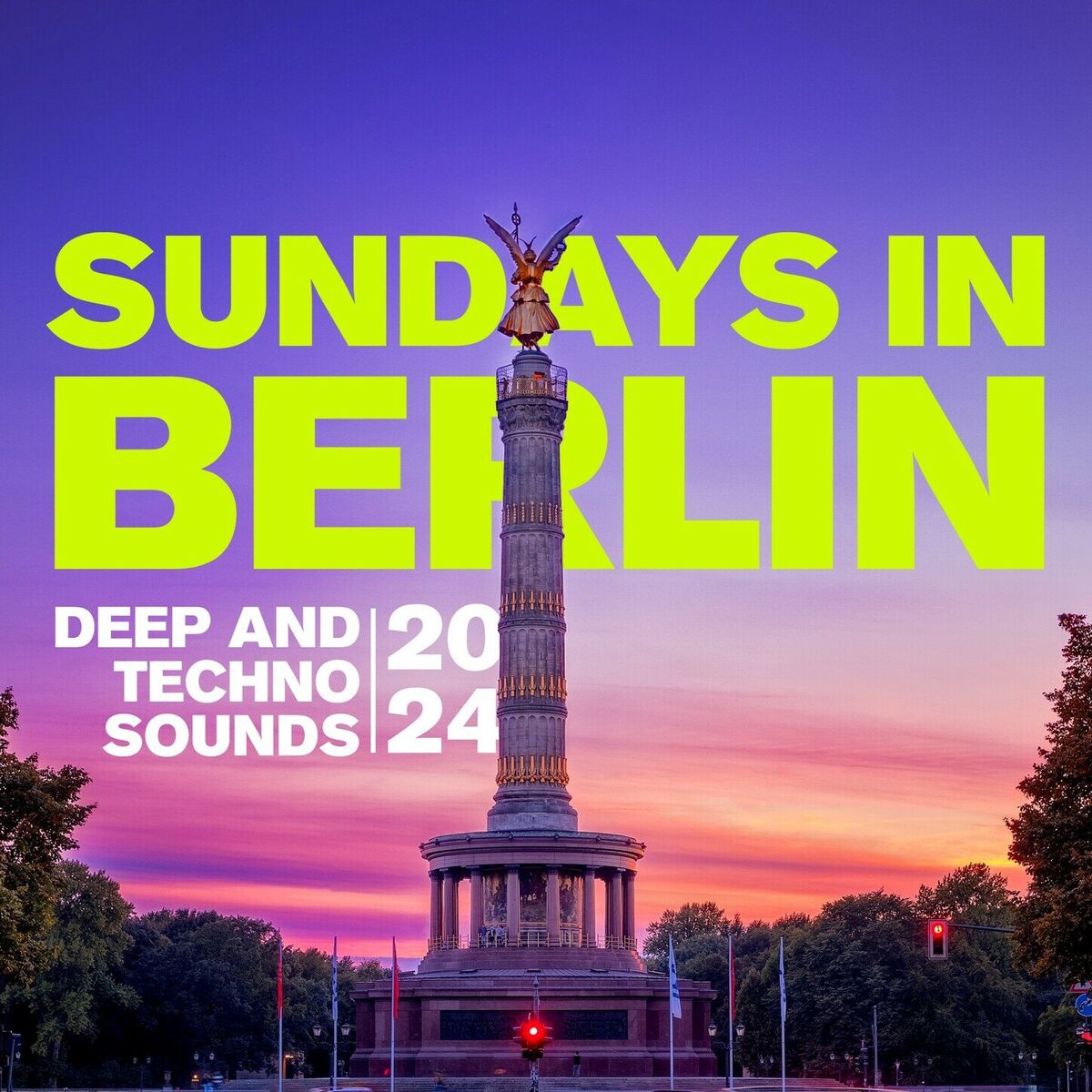 Album cover of Sundays in Berlin - Deep and Techno Sounds 2024