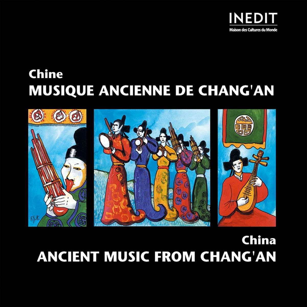 Album cover of China: Ancient Music from Chang'an. (Musique ancienne de Chine)