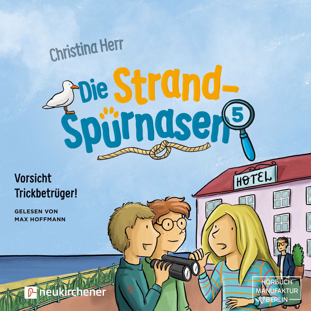 Album cover of Vorsicht Trickbetrüger! - Die Strandspürnasen, Band 5 (ungekürzt)