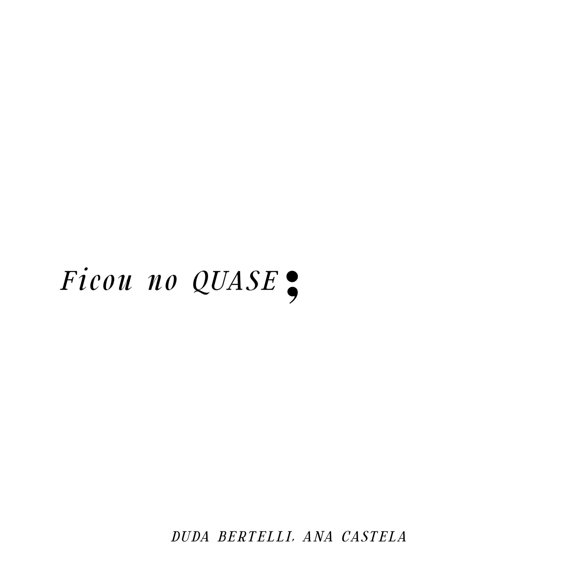 Album cover of Ficou no Quase