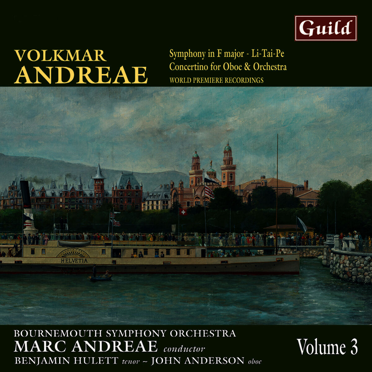 Album cover of Andreae: Symphony in F Major, Li-Tai-Pe, Concertino for Oboe and Orchestra