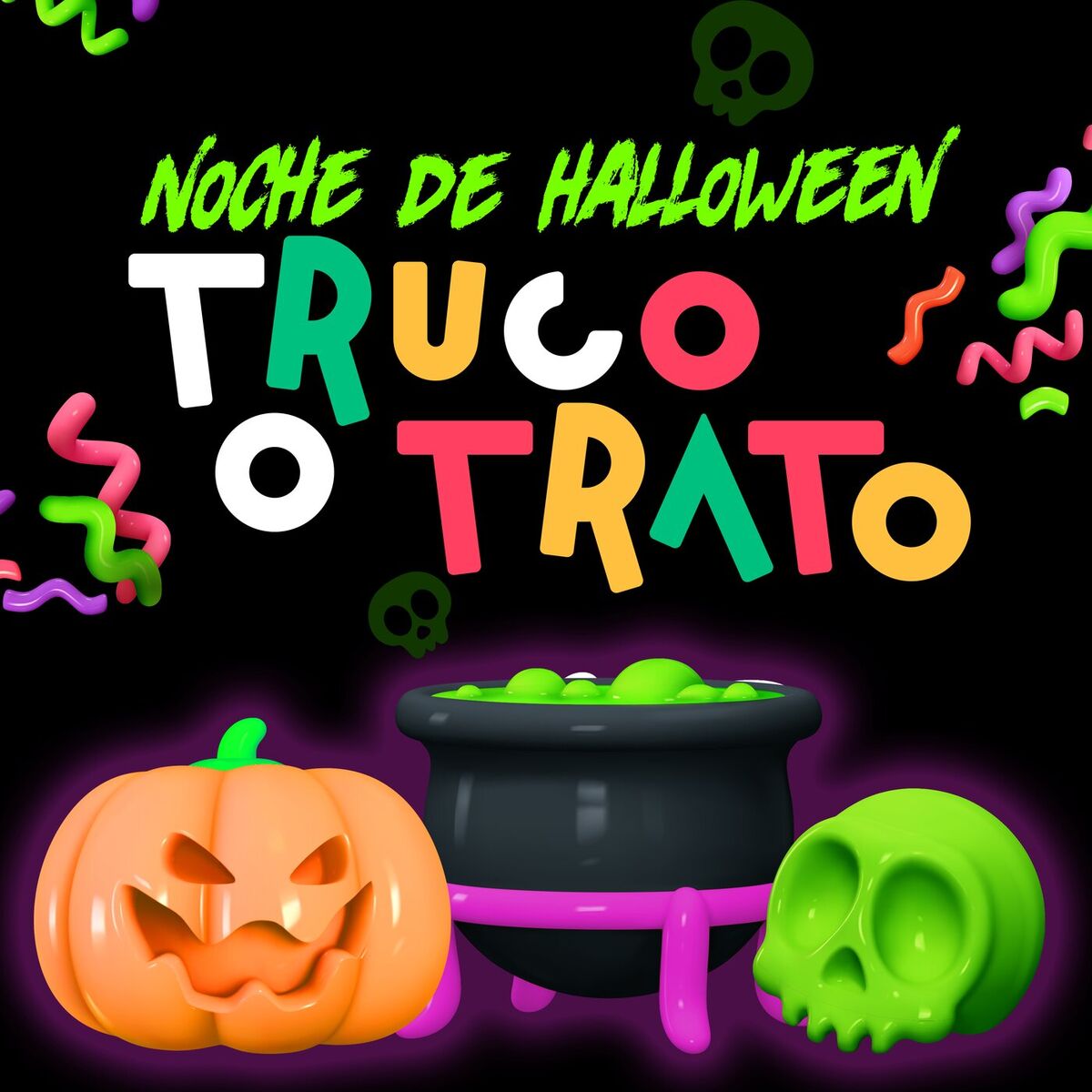 Album cover of Noche De Halloween - Truco O Trato