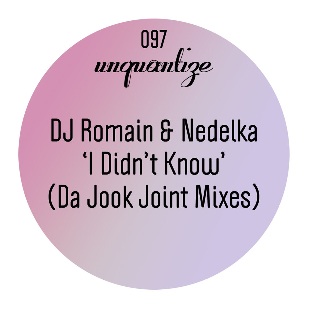 Picture of I Didn't Know (Da Jook Joint Mixes)