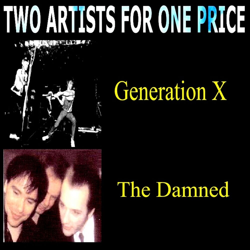 Picture of Two Artists for One Price - Generation X & the Damned