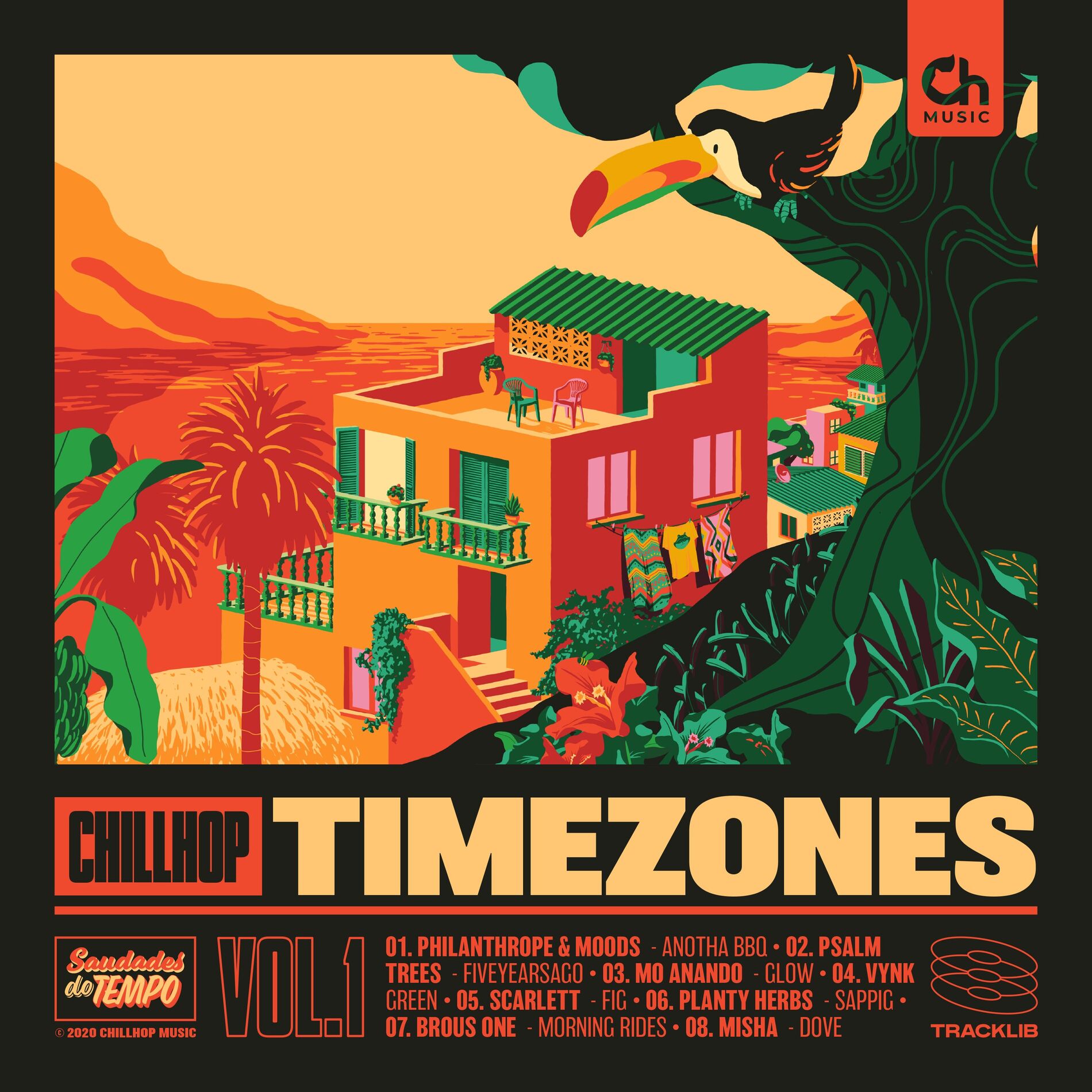 Album cover of Chillhop Timezones vol.1 – Saudades do Tempo