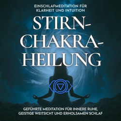 Einschlafmeditation für Klarheit und Intuition - Stirnchakra-Heilung (Geführte Meditation für innere Ruhe, geistige Weitsicht und erholsamen Schlaf)