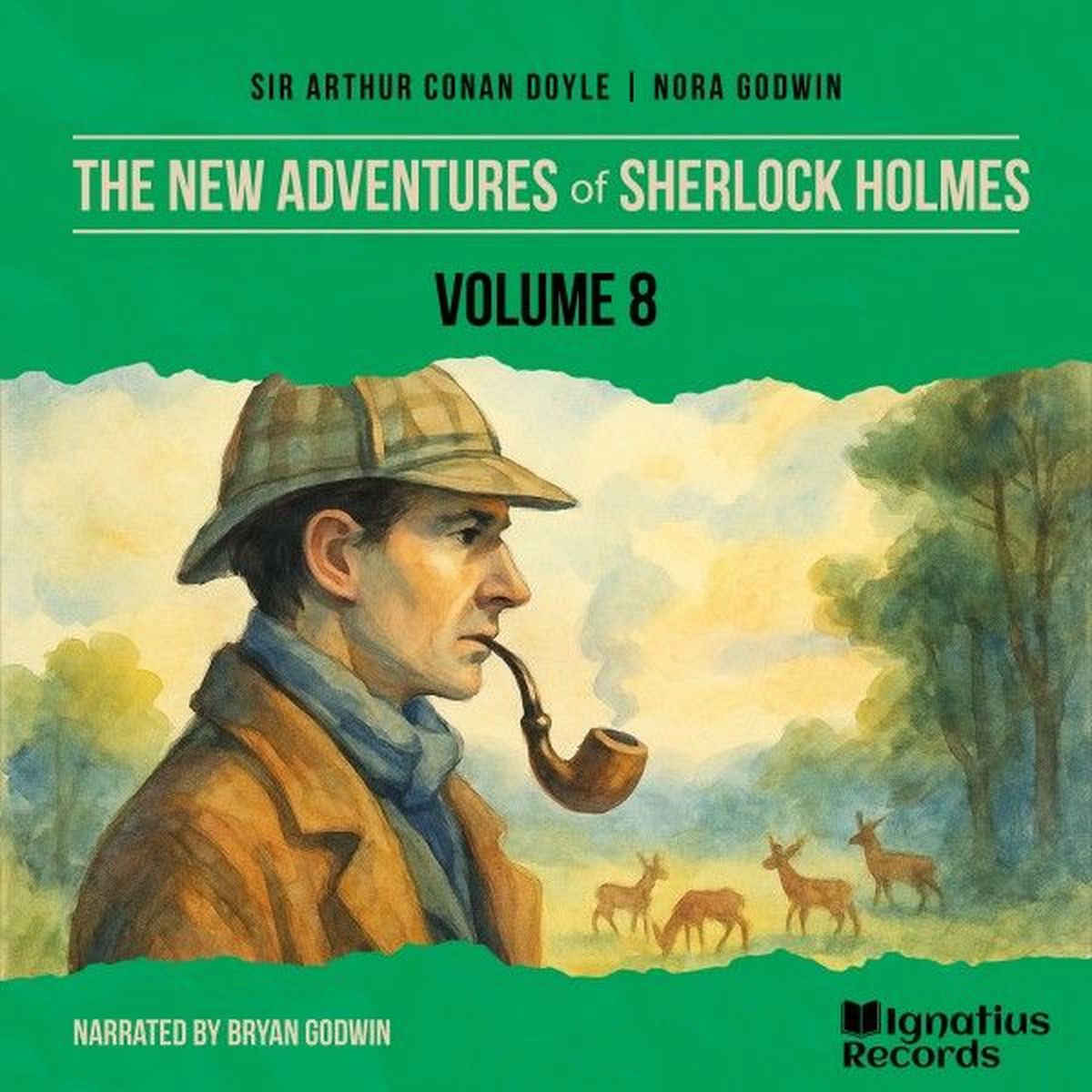 Album cover of The New Adventures of Sherlock Holmes (Volume 8)
