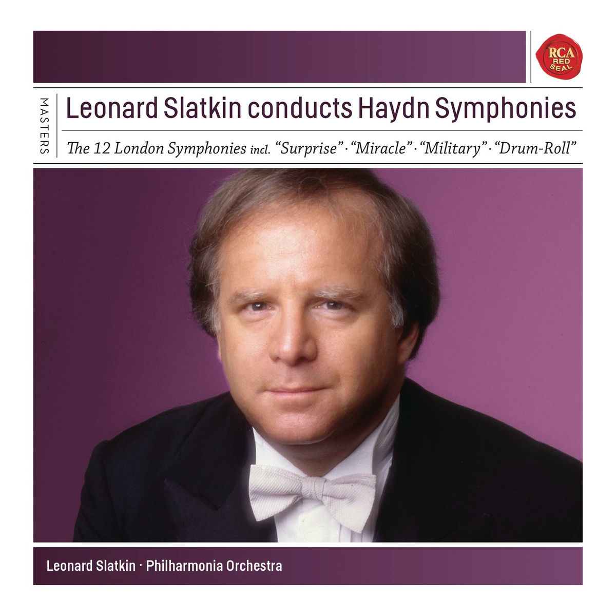 Album cover of Leonard Slatkin Conducts Haydn Symphonies