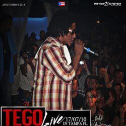 Cover of Tego Calderon Live In Tampa FL
