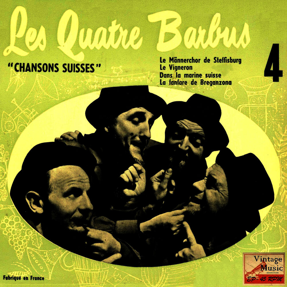 Picture of Vintage French Song No. 133 - EP: Chansons Suisses