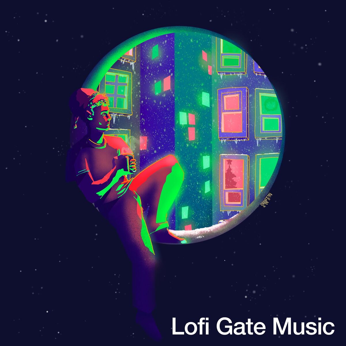 Album cover of Lofi Jingle Bells