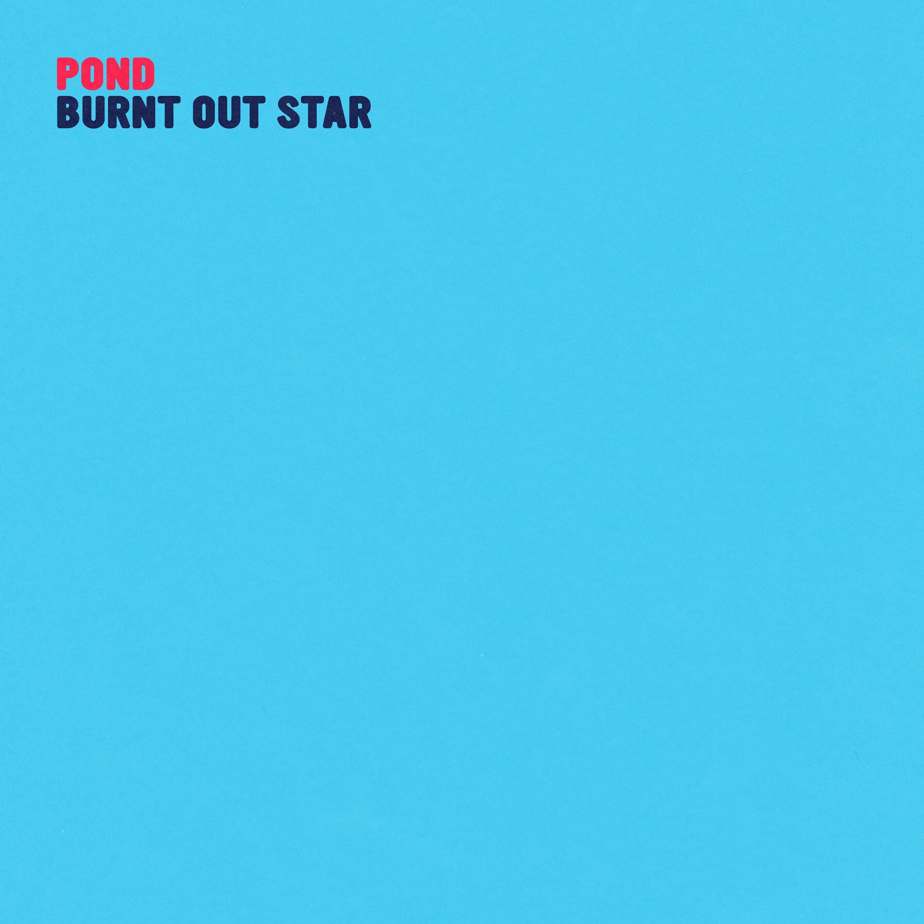 Album cover of Burnt Out Star