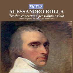 Cover of Rolla: 3 duo concertanti per violino e viola