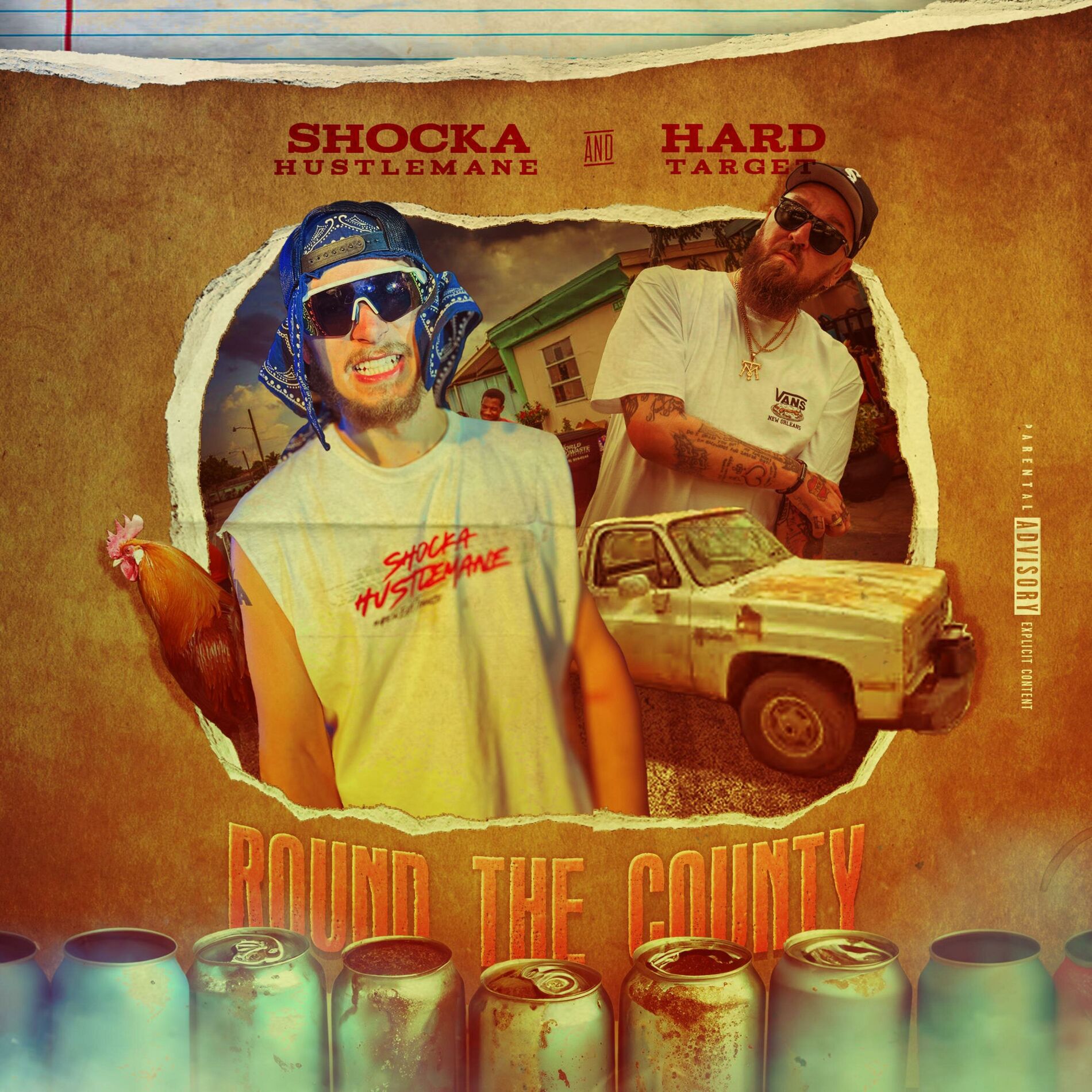 Album cover of Round The County (feat. Hard Target)
