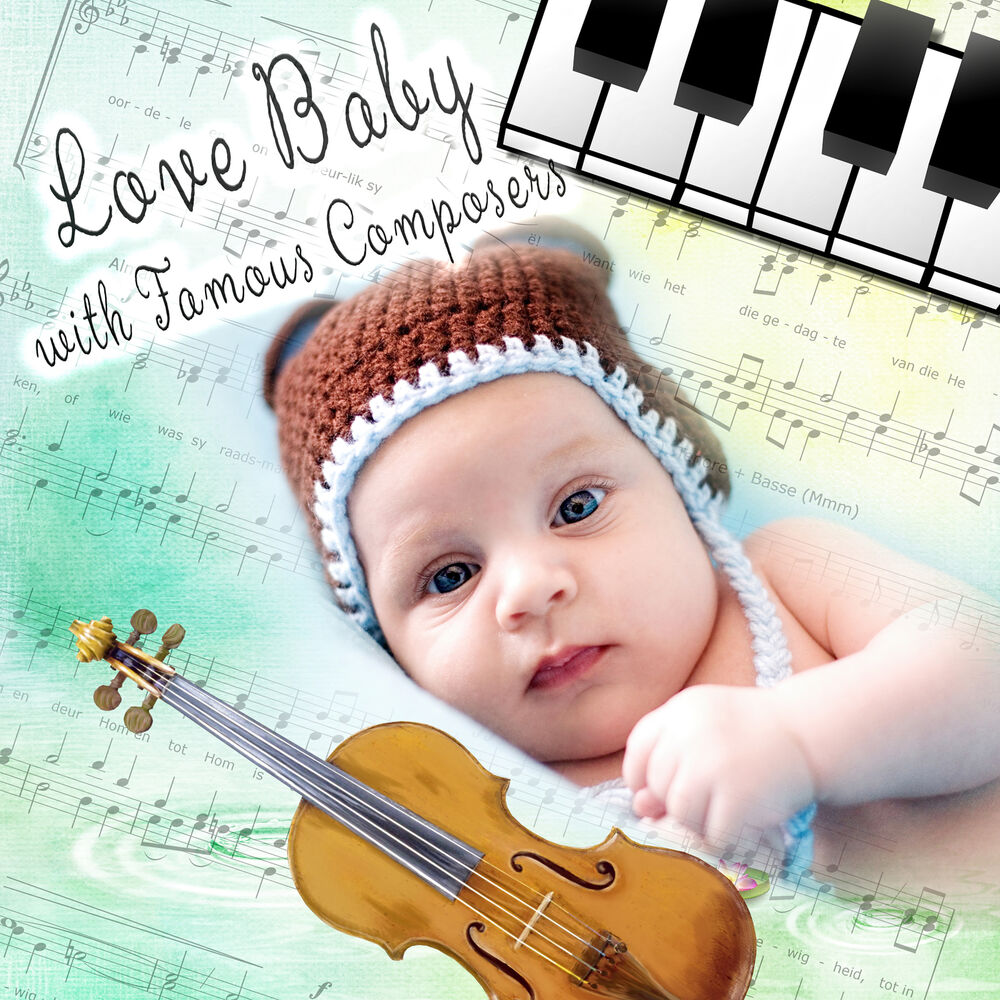 Picture of Love Baby with Famous Composers – First Collection for Babies, Nursery Rhymes and Music for Baby Box, Bright Beginnings with Class