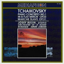 Cover of Tchaikovsky: Piano Concerto No. 1 in B-Flat Minor, Op. 23 & Slavonic March, Op. 31