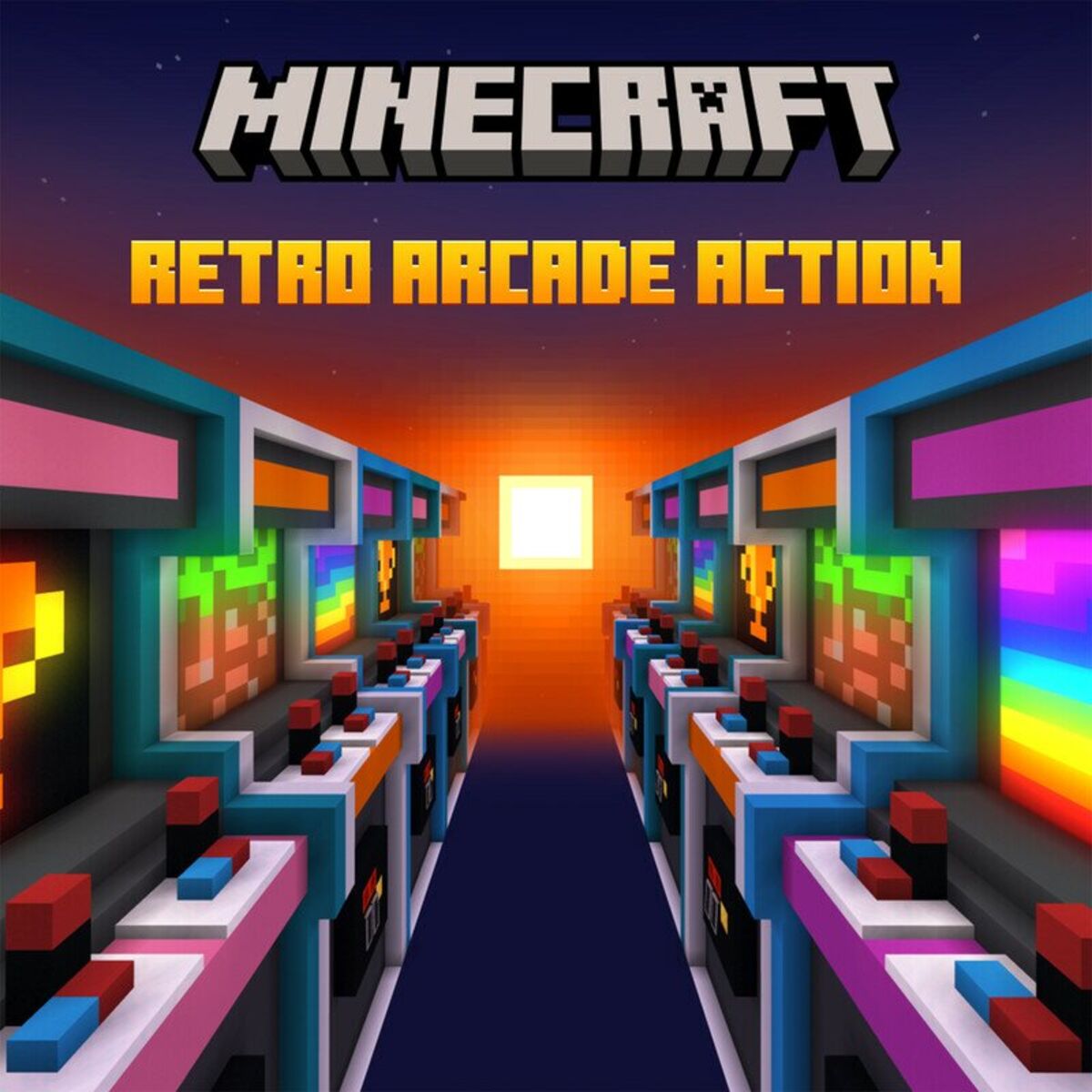 Album cover of Minecraft: Retro Arcade Action (Original Soundtrack)