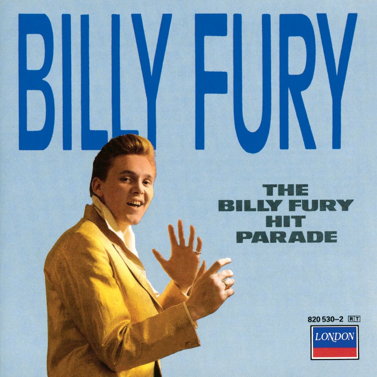 Album cover of The Billy Fury Hit Parade