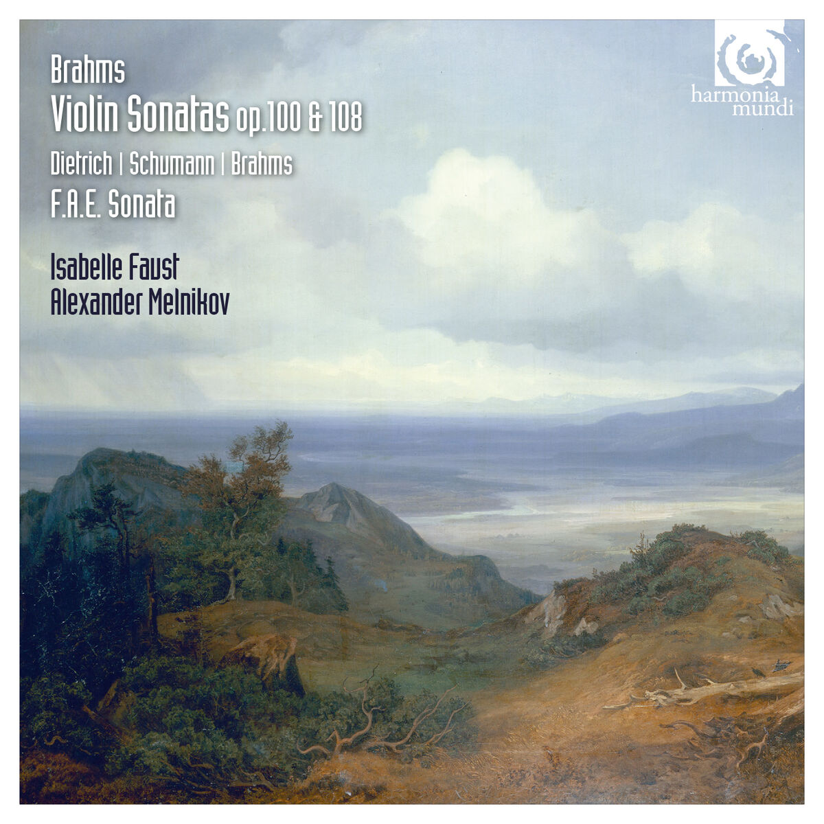 Album cover of Brahms, Schumann & Dietrich: Violin Sonatas Op. 100 & 108