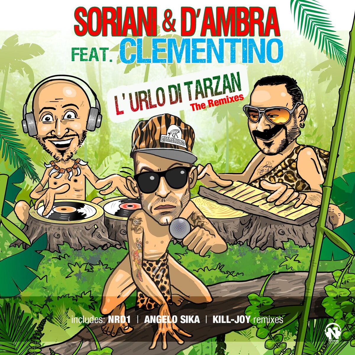 Album cover of L'urlo di Tarzan (The Remixes)
